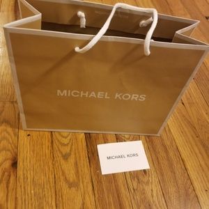 Michael Kors Gift Bag with Name card